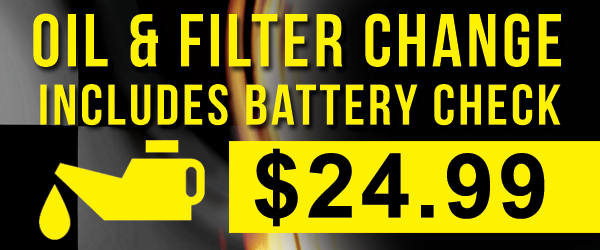 $24.95 Oil Change